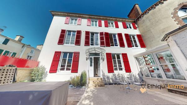 maison de maître rénovée en plein coeur de bar-sur-aube