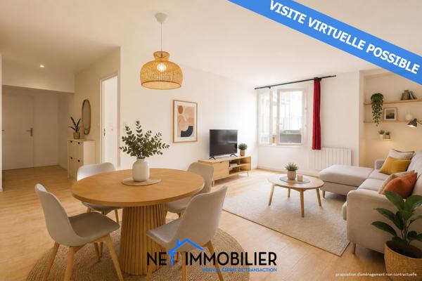 Appt. 2 pièces - 57 m²
