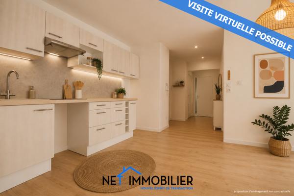 Appt. 2 pièces - 57 m²