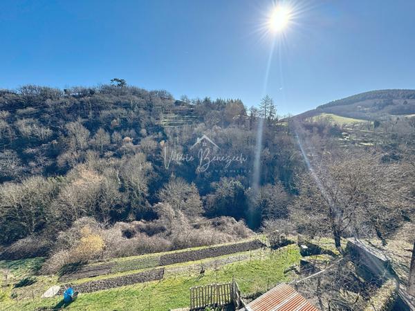 Saint-Sernin-sur-Rance (12380) Charmante maison en pierres meublée avec terrasse et vue dégagée – Saint-Sernin Sur Rance