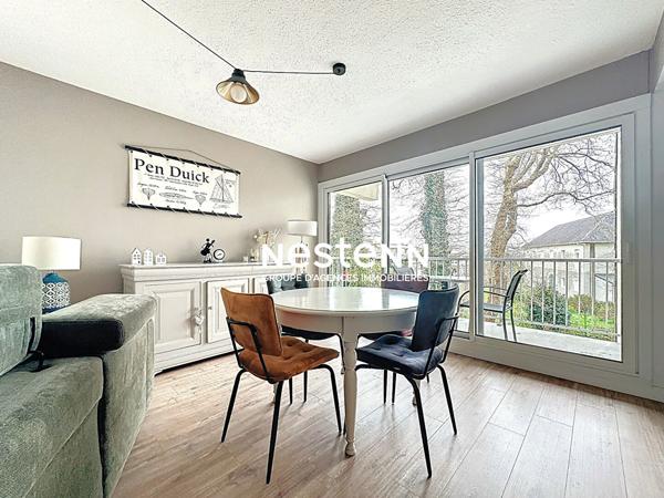 Appartement - T3 - 78 m² - Deux chambres - Garage - Balcon - Centre-ville à pied - Quimper