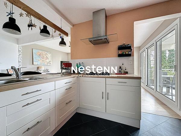 Appartement - T3 - 78 m² - Deux chambres - Garage - Balcon - Centre-ville à pied - Quimper