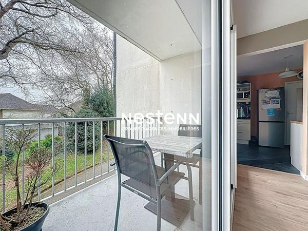 Appartement - T3 - 78 m² - Deux chambres - Garage - Balcon - Centre-ville à pied - Quimper