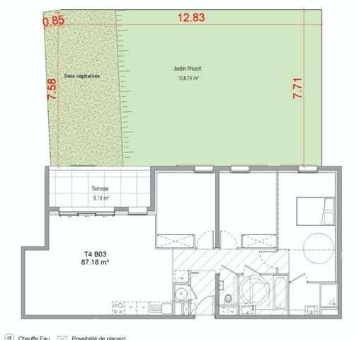 Appartement à vendre    4 pièces •  Aix-en-Provence