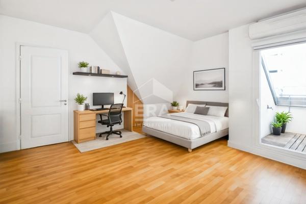 Appartement Issy Les Moulineaux 2 pièce(s) dernier étage avec Terrasse