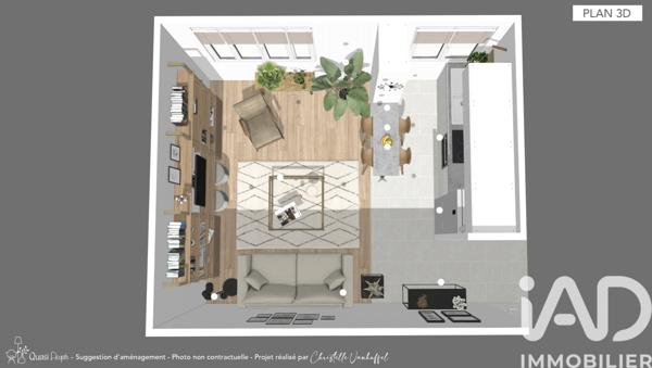 Appartement à vendre 2 pièces 42 m² Boulogne-Billancourt