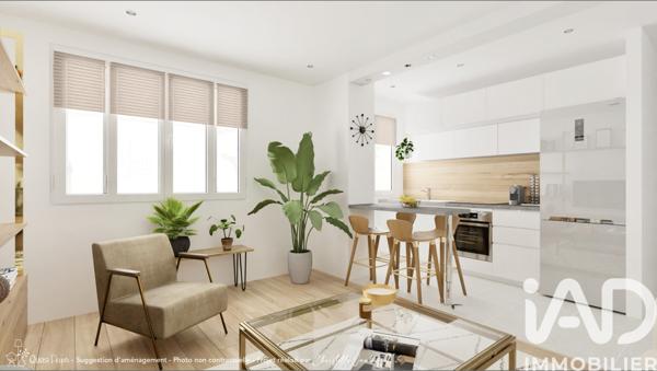 Appartement à vendre 2 pièces 42 m² Boulogne-Billancourt