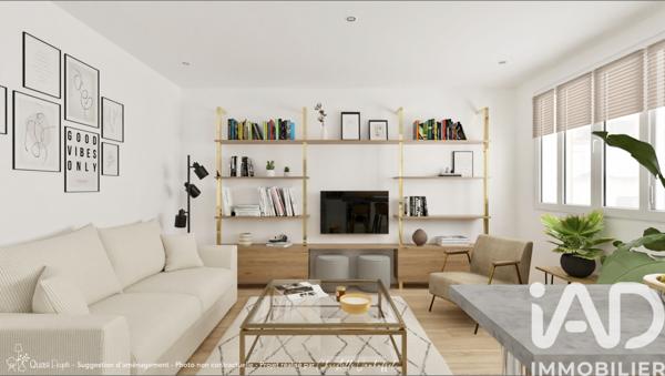 Appartement à vendre 2 pièces 42 m² Boulogne-Billancourt