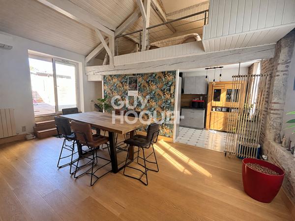 Bel Appartement meublé en duplex avec terrasse en centre-ville