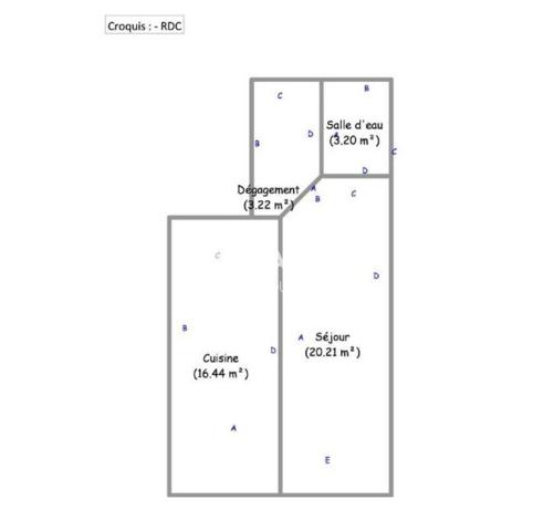 Immeuble - 3 appartements