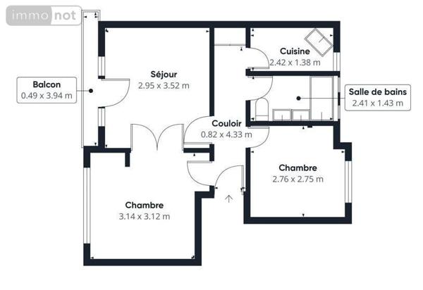 Appartement à vendre à Paris 15e arrondissement à Paris (75015), ref : 75197-233