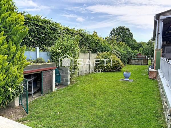 Maison individuelle plain-pied-hangar de 146 m²