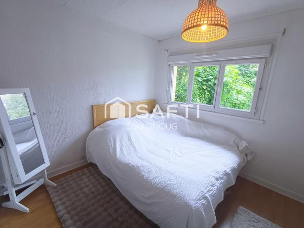 Maison lumineuse 3 chambres avec jardin et garage