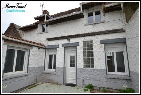 Maison de courée, semi individuelle de 77m² à Saint amand les eaux