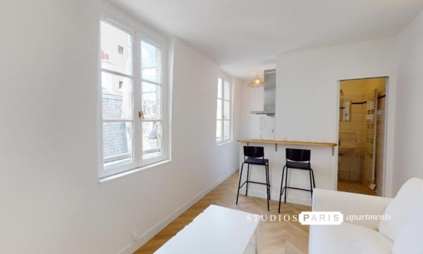 Studio vue sur les toits de Paris - Bastille