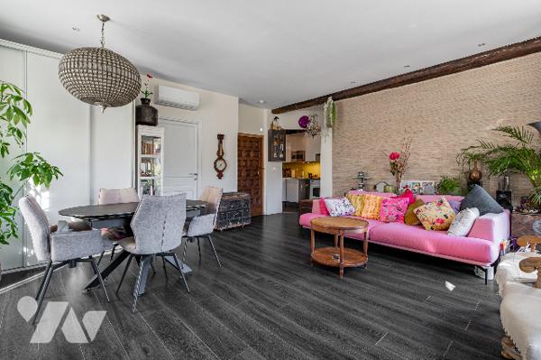 3P lumineux 73 m², Port de Nice, balcons, vue Mont Boron, emplacement rare
