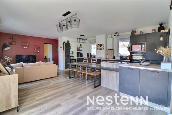 Saint Priest Manissieux, Appartement T4, 88.73m2, terrasse, cave