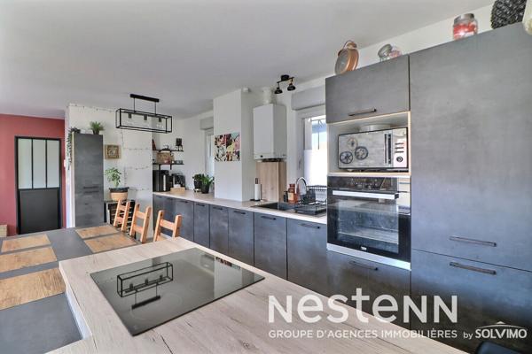 Saint Priest Manissieux, Appartement T4, 88.73m2, terrasse, cave