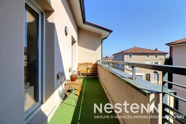 Saint Priest Manissieux, Appartement T4, 88.73m2, terrasse, cave
