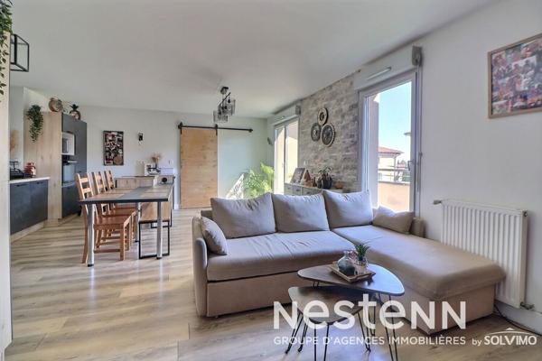 Saint Priest Manissieux, Appartement T4, 88.73m2, terrasse, cave