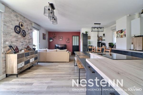 Saint Priest Manissieux, Appartement T4, 88.73m2, terrasse, cave