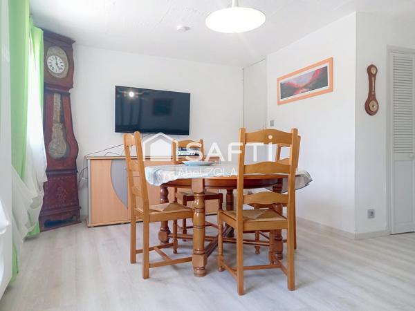 Belle maison 6 pièces avec un séjour, 4 chambres, un bureau, un garage et un jardin.