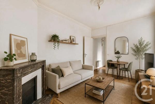 Appartement F2 à vendre  2 pièces - 40,40 m 2   CLICHY  - 92