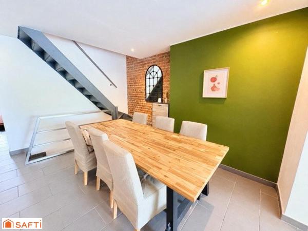 Jolie maison rénovée – Aulnoy-lez-Valenciennes avec jardin / 3 chambres