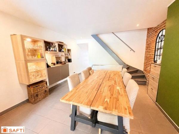 Jolie maison rénovée – Aulnoy-lez-Valenciennes avec jardin / 3 chambres