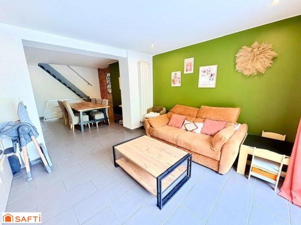 Jolie maison rénovée – Aulnoy-lez-Valenciennes avec jardin / 3 chambres