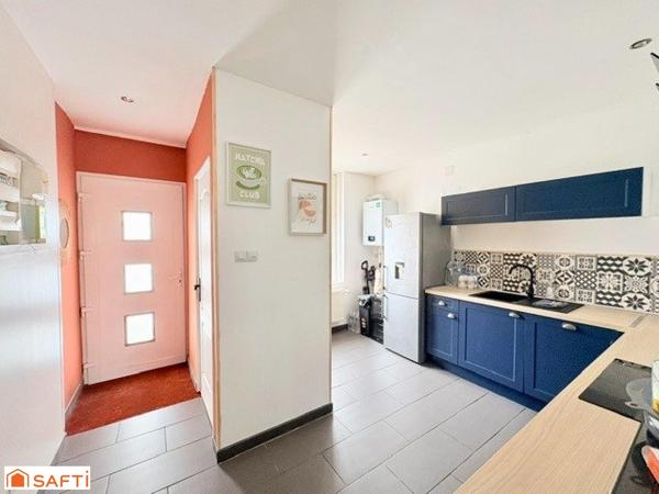 Jolie maison rénovée – Aulnoy-lez-Valenciennes avec jardin / 3 chambres