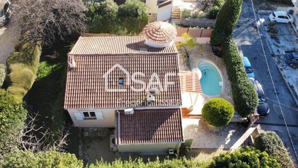 Le Cannet-Rocheville : Villa avec piscine au calme.