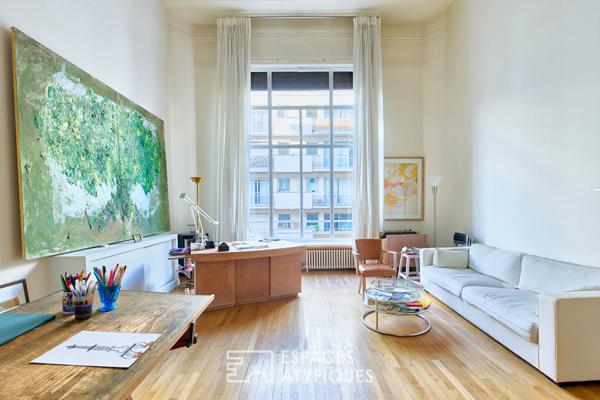 Atelier d’artiste au sein du « Studio Building » signé Henri Sauvage