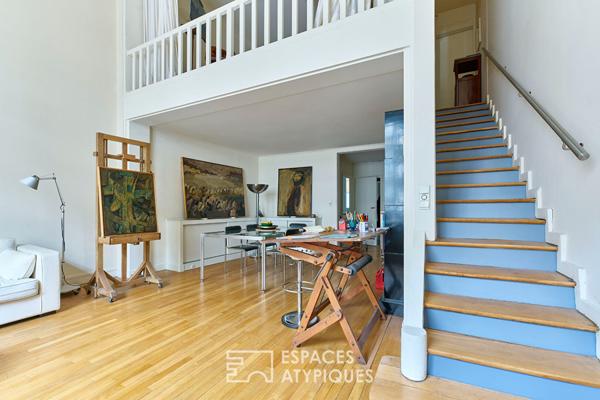 Atelier d’artiste au sein du « Studio Building » signé Henri Sauvage