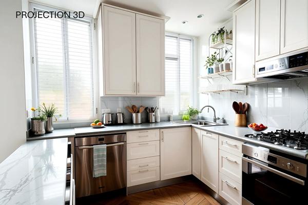 Appartement Type 2 refait à neuf au 1er étage sur rue