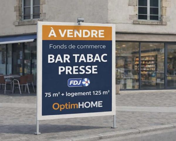 À VENDRE FDC– BAR TABAC FDJ PRESSE  – EMPLACEMENT N°1 – SECTEUR REDON