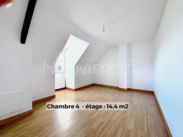 Centre cancale, 5 chambres, sous-sol intégral