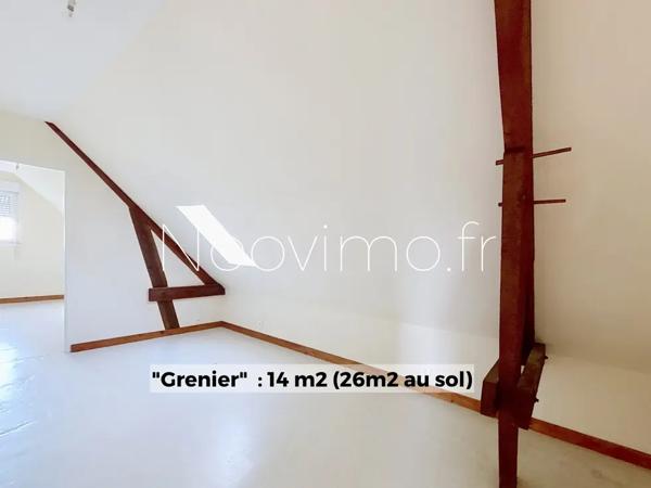 Centre cancale, 5 chambres, sous-sol intégral