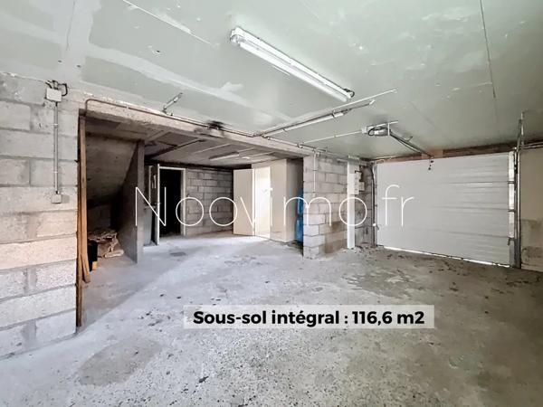 Centre cancale, 5 chambres, sous-sol intégral