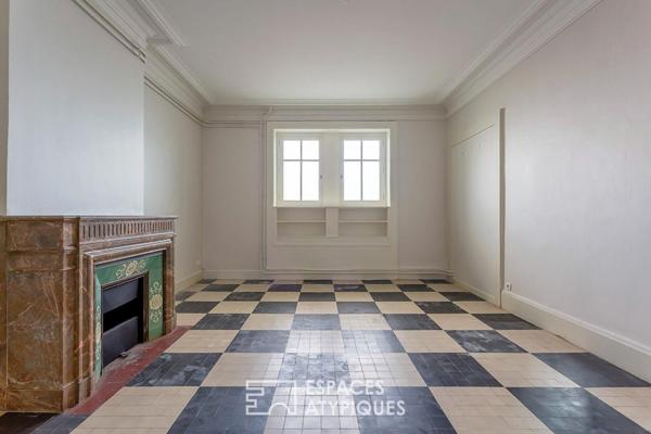 Appartement bourgeois face aux grandes serres du parc de la Tête d’Or