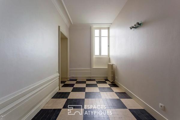 Appartement bourgeois face aux grandes serres du parc de la Tête d’Or