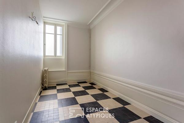 Appartement bourgeois face aux grandes serres du parc de la Tête d’Or