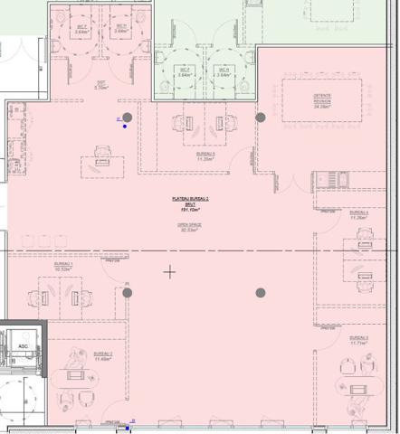 Challans, bureaux 191m²