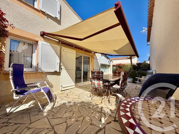 Maison à vendre  3 pièces - 52,33 m2 LE CAP D AGDE - 34