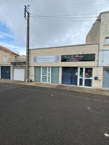 Angoulême. Deux locaux commerciaux loués avec 1 garage