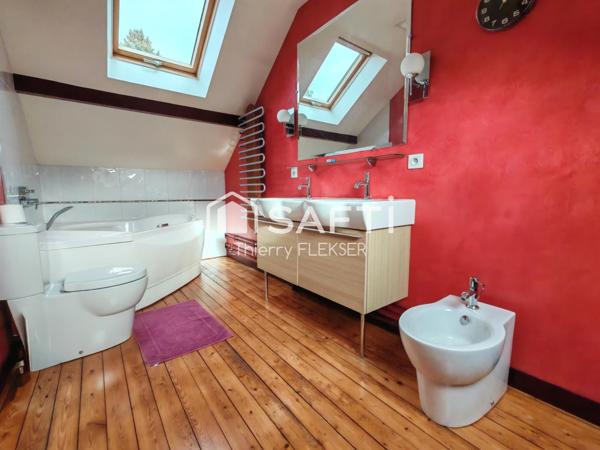 Belle maison en meulière à Bessancourt – 4 chambres – 112 m² – Grand terrain – Proche gare & écoles