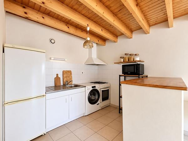 Investissement - Maison 2 chambres, jardin, stationnement, 52m² - Languidic