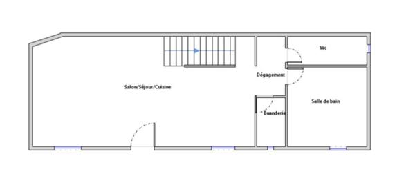 Petite maison avec jardin, calme, idéal 1er achat.