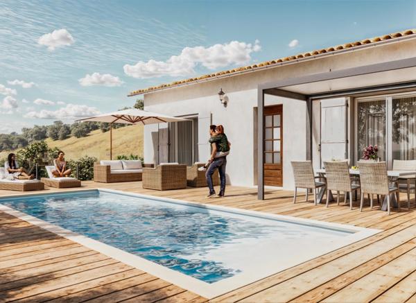 Maison à vendre 5 pièces BON ENCONTRE (47)