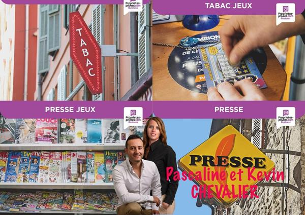 MARTIGUES -  Bar, Tabac, PMU, FDJ, Presse, possibilité de snacking, restauration ou glacier
